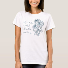 Inspirationell Dahlia Seedlings T-shirt