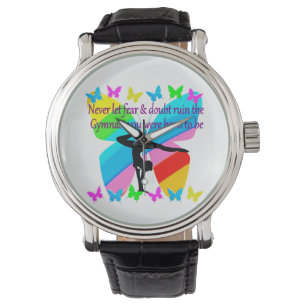 INSPIRATIONELL GYMNASTICS GIRL BUTTERFLY DESIGN ARMBANDSUR