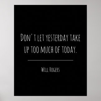 Inspirationell i går, citat poster
