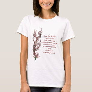 Inspirationell just för dagens citat t shirt