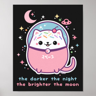Inspirationell Kattunge Poster