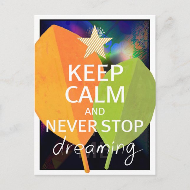 INSPIRATIONELL KVOT VYKORT (Framsida)