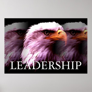 inspirationell ledarskapseagle poster