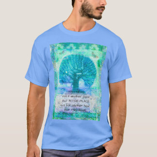 Inspirationell lycka citerar Walt Whitman T Shirt