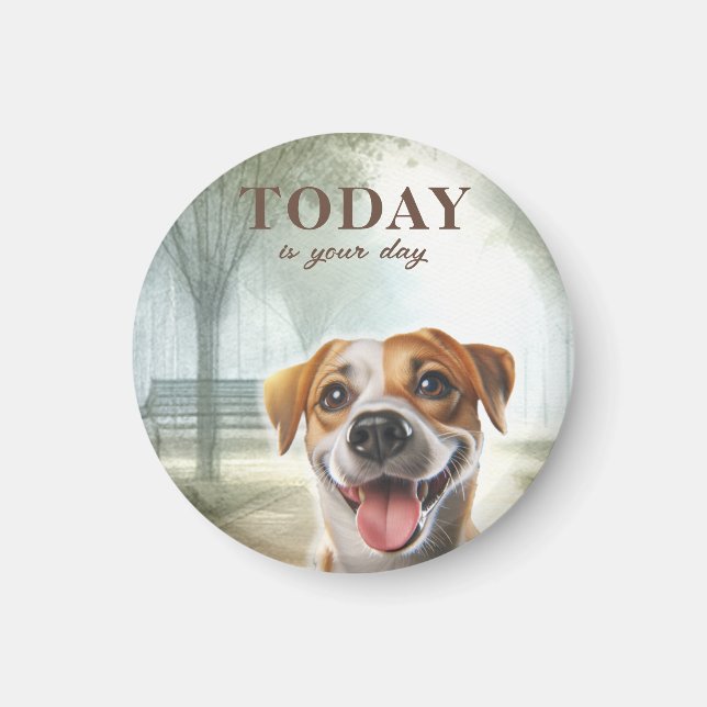 Inspirationell motivation magnet (Framsidan)