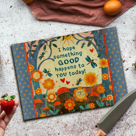 Inspirationell något Bra Blommigt-Orange för offer