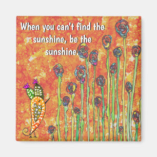 Inspirationell och motiv Ord Magnet