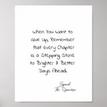 INSPIRATIONELL POSTER