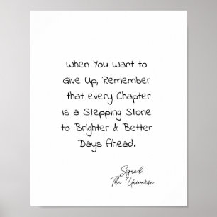 INSPIRATIONELL POSTER