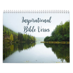 Inspirationella bibelsprofiler och naturfotografie kalender