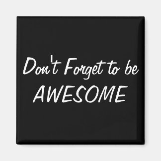 Inspirationella meddelanden magnet