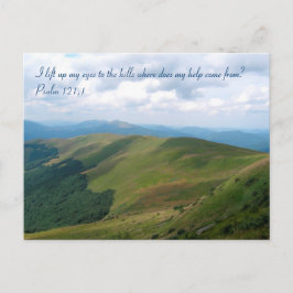 Inspirationellt foto med citat | Christian Gifts Vykort