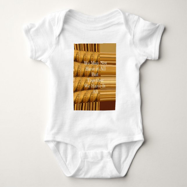 Inspirationellt meddelande med afrikansk vildlevan tee (Framsida)