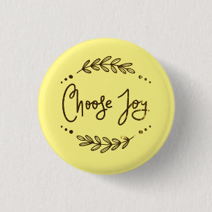 Inspirationellt val av joy-citat knapp