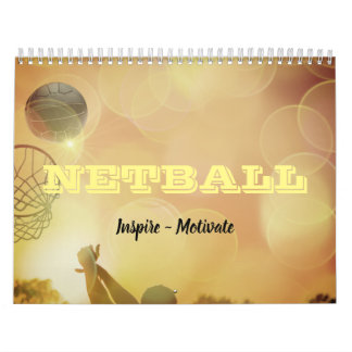 Inspirationsbilder och Citat Netball Kalender