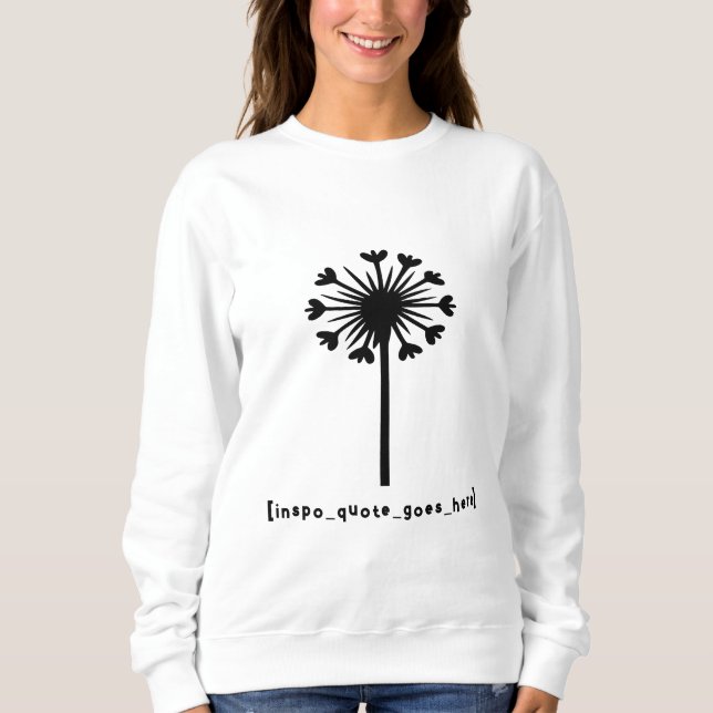 Inspirationscitat här t shirt (Framsida)
