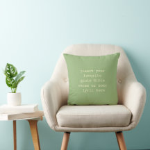 Inspirationsdyna med budskapet 'Lev Enkelt'