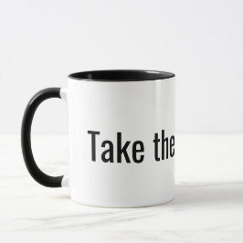 inspirationsincitat för din dag mugg