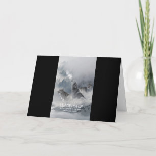 inspirationsincitat för ledarskap kort