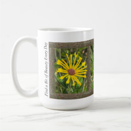 Inspirationskaffe Mugg med Gula blommor