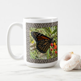 Inspirationskaffe Mugg med Monarch på Milkweed
