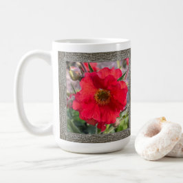 Inspirationskaffe Mugg med Röd ros