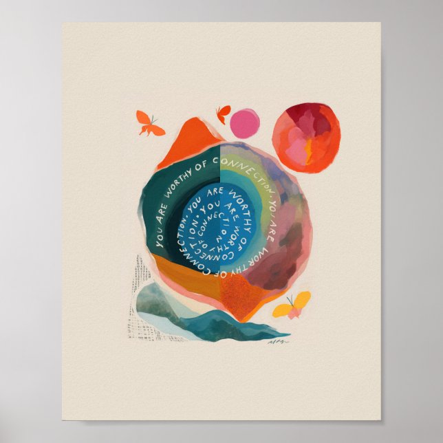 Inspirationskonst av MHN Poster (Framsidan)