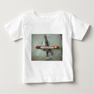 Inspirationskorpa: Skriv alltid ut med Kärlek-teck T-shirt