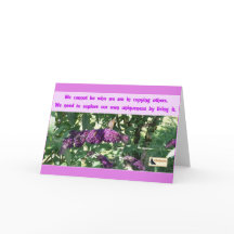 Inspirationskort - var du än