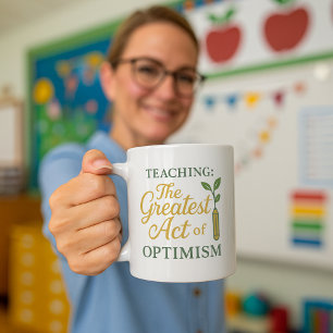Inspirationslärare Mugg; Starkare lärare Kaffemugg
