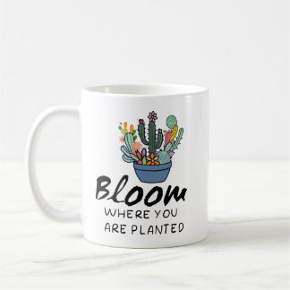 Inspirationsoffert - Bloom där du är planterad Kaffemugg