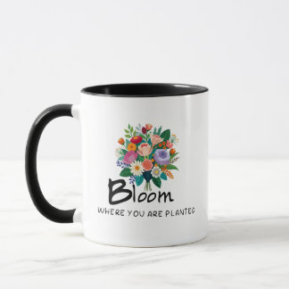 Inspirationsoffert - Bloom där du är planterad Mugg