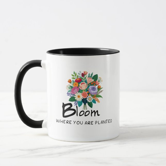 Inspirationsoffert - Bloom där du är planterad Mugg (Vänster)