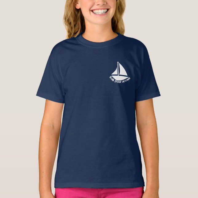Inspirationsoffert för din Dream Boat T Shirt (Framsida)