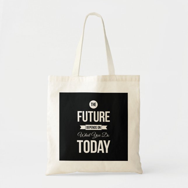 Inspirationsoffert för framtida svart tygkasse (Framsidan)