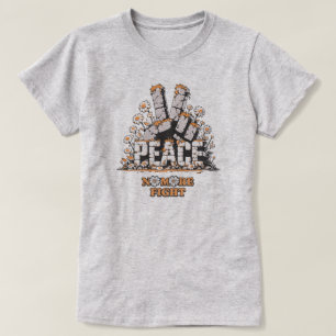 Inspirationsoffert för Peace Stone Flower Vintage T Shirt
