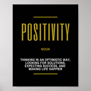 Inspirationsoffert för positiva egenskaper vid lyc poster