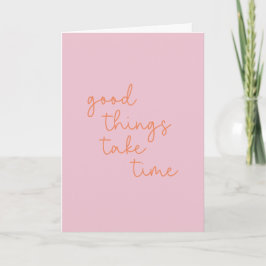 Inspirationsoffert för Rosa och Orange Kort