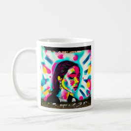Inspirationsoffert | Graffiti Art Woman Kaffemugg