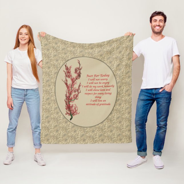 Inspirationsoffert just för i dag fleecefilt (På plats)