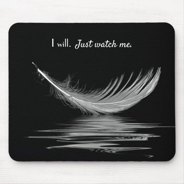 Inspirationsoffert med Feather Mousepad Musmatta (Framsidan)