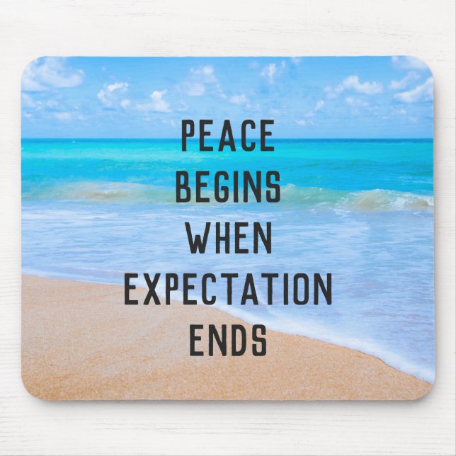 Inspirationsoffert med tropisk bågscen musmatta (Framsidan)