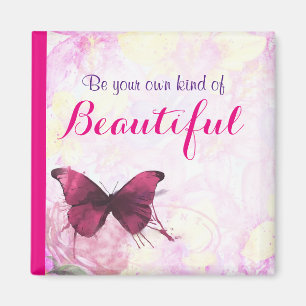 inspirationsoffert med vattenfärgsmusfly magnet