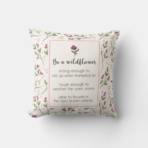 Inspirationsoffert med Wildblomma Mönster Kudde