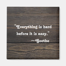 Inspirationsoffert | Motivational Goethe Magnet