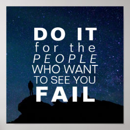 Inspirationsoffert | Motiveringsmål Stars Himlar Poster