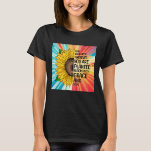 Inspirationsoffert och Hand plockade solros T Shirt