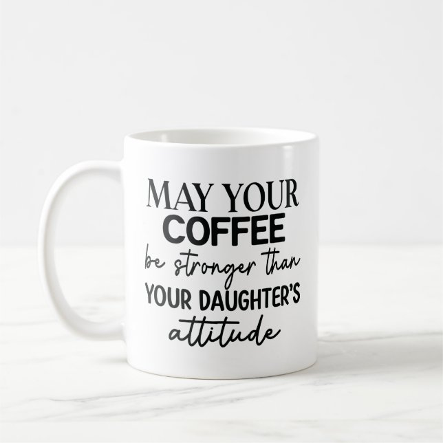 Inspirationsoffert om kaffe och föräldraskap kaffemugg (Vänster)