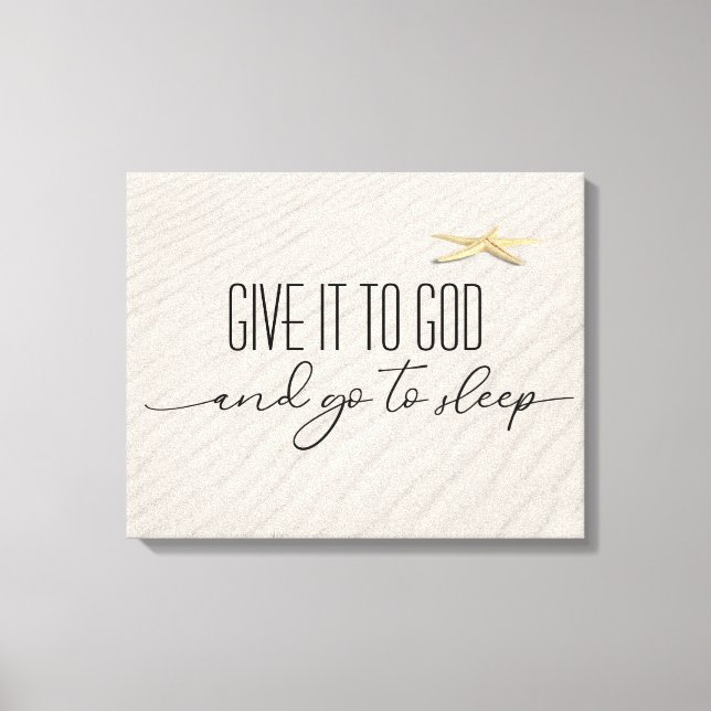 Inspirationsoffert på Beach Sand Canvastryck (Framsida)