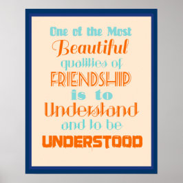 Inspirationsoffert på Vänskap Poster